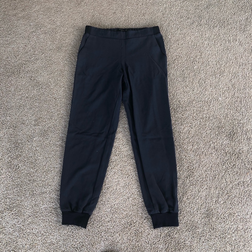 Theory Dark Blue Dressy Joggers